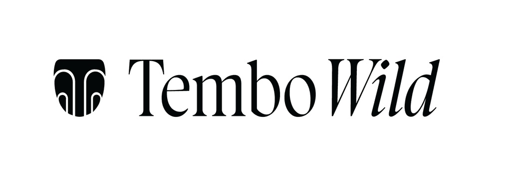 Tembo Wild logo featuring a stylized elephant head beside the words "Tembo Wild."